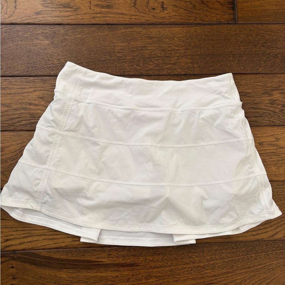 Lululemon Pace Revival Mid-Rise Skort Size:8 Color:White